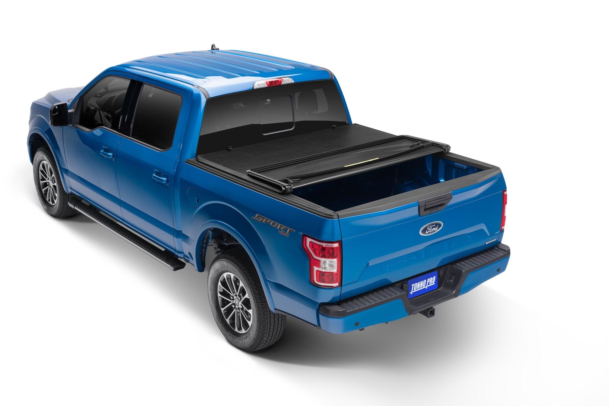 Tonno Pro HF-369 - Hard Fold Tri-folding Tonneau Cover For 2021-2023 ...