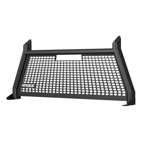 ARIES 1110103 - AdvantEDGE Black Aluminum Headache Rack, Select Ford F-250, F-350 Super Duty