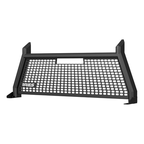 ARIES 1110104 - AdvantEDGE Black Aluminum Headache Rack, Select Chevrolet Silverado, GMC Sierra