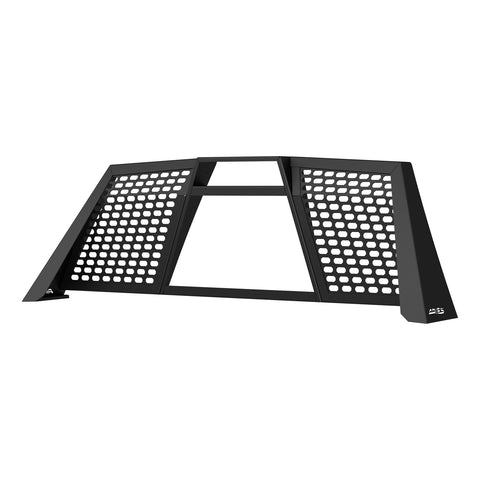 ARIES 1110111 - Switchback Black Aluminum Headache Rack, Select Dodge, Ram 1500, 2500, 3500