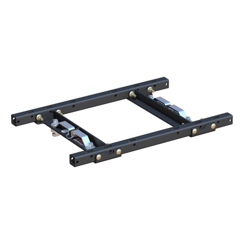 CURT 16027 Puck System 5th Wheel Adapter with Rails, Select Chevy, Ford, GMC, 25K