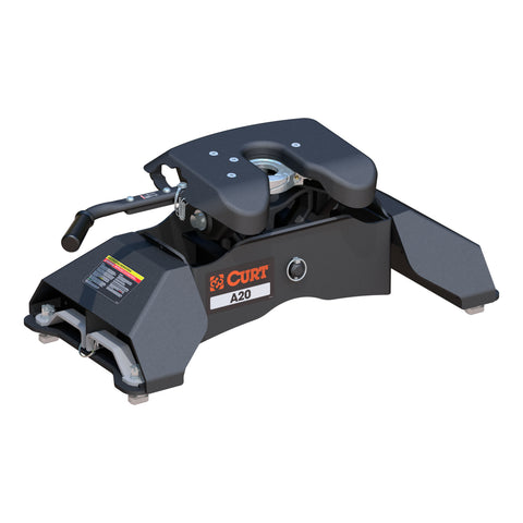 CURT 16034 A20 5th Wheel Hitch, Select Ford F-250, F-350, F-450, 8' Bed Puck System