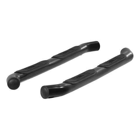 ARIES 202011 - 3 Round Black Steel Side Bars, Select Toyota FJ Cruiser