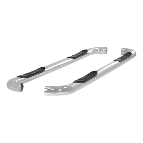 ARIES 203006-2 - 3 Round Polished Stainless Side Bars, Select Ford Excursion, F-250, F-350