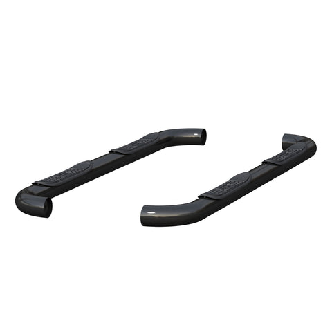 ARIES 203025 - 3 Round Black Steel Side Bars, Select Ford F-150, F-250, F-350 Super Duty