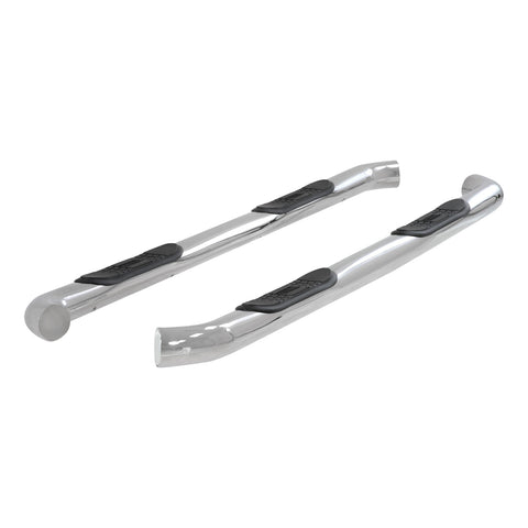 ARIES 204045-2 - 3 Round Polished Stainless Side Bars, Select Silverado, Sierra 1500, 2500, 3500