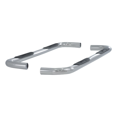 ARIES 205008-2 - 3 Round Polished Stainless Side Bars, Select Dodge Ram 1500, 2500, 3500 Crew Cab