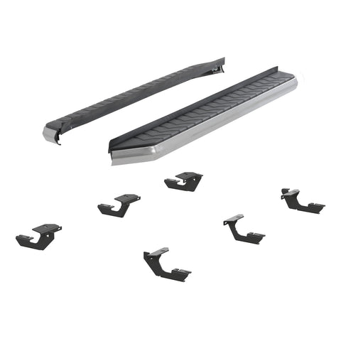 ARIES 2051031 - AeroTread 5 x 73 Polished Stainless Running Boards, Select Dodge Durango