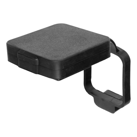 CURT 21728 2 Rubber Hitch Tube Cover with 4-Way Flat Holder (Packaged)