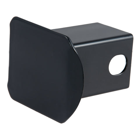 CURT 22751 Black Steel Trailer Hitch Cover, Fits 2-Inch Receiver