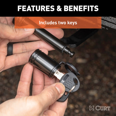 CURT 55664 - Dual-Output 6/4-Way Connector (Plugs into USCAR)