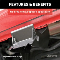 ARIES 3025152 - Mounting Brackets for ActionTrac