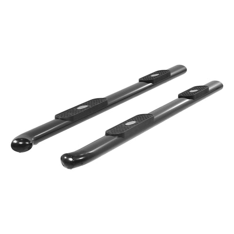 ARIES 365018 - Oval Nerf Bars Wheel to (4 Inch Black Powder-Coated Steel)