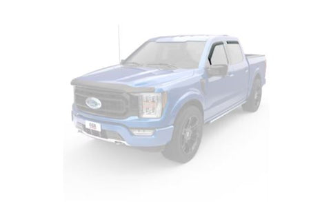 EGR 573495 SlimLine In-Channel Window Visors