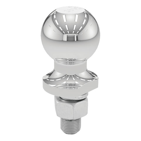 CURT 40003 - 2in. Trailer Ball (3/4in. x 1-3/4in. Shank 3500 lbs. Chrome)