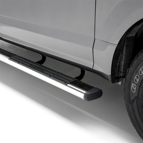 ARIES 4444018 - 6 x 75 Polished Stainless Oval Side Bars, Select Ford F-150