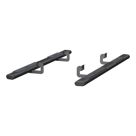 ARIES 4445020 - 6 x 91-Inch Oval Black Aluminum Nerf Bars, Select Ford F-150