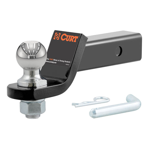 CURT 17510 Weight Distribution Hitch TruTrack Round Bar Fits 2 Inch Receiver 800 to 1000 Pound
