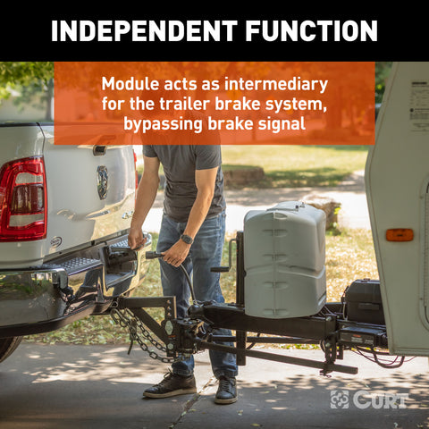 CURT 51202 - True Course Advanced Bluetooth® Trailer Sway Control System