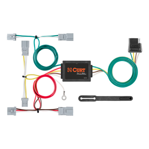 CURT 56011 - Custom Wiring 4-Way Flat Select Civic Fit Accord Mazda 3 CX-5 Galant