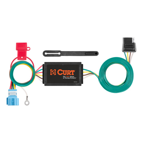 CURT 56382 - Custom 4-Flat Select Honda Odyssey OEM Tow Package Required