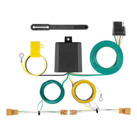 CURT 56404 - Vehicle-Side Custom 4-Pin Trailer Wiring Harness Fits Select Audi Q5