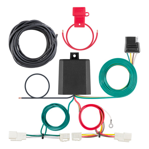 CURT 56434 - Custom Wiring Harness 4-Way Flat Output Select Toyota RAV4