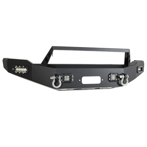 Paramount Automotive 57-0502 - 14-15 GMC Sierra 1500 LED Front Winch Bumper