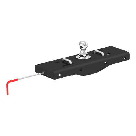 CURT 60619 - Double Lock EZr Gooseneck Hitch 2-5/16in. Ball 30K (Brackets Required)