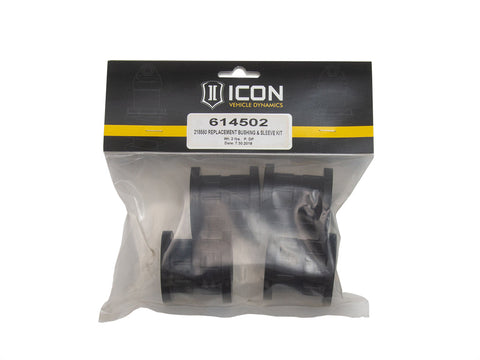 ICON Vehicle Dynamics FRDK_614502 218550 REPLACEMENT BUSHING AND SLEEVE KIT