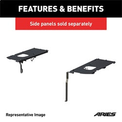 ARIES ALC25000-00 - Jeep JK Unlimited Security Cargo Lid Center Section