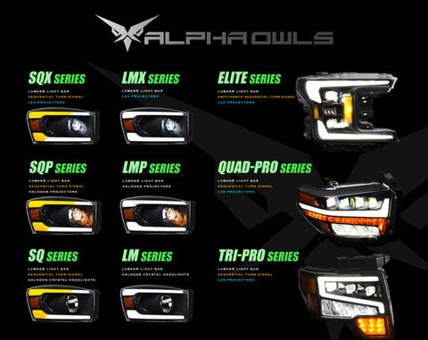 Alpha Owls 8709559 - LM Series Headlights