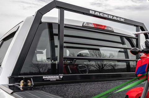 Backrack SRX800 - SRX Rack Frame Black Powder Coat Truck Cab Protector Bracket Sold Separately 24 inch Height