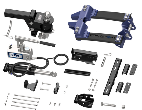 B&W HITCHES WDHK4500 B&W CONTINUUM WDH KIT 16K 2' REC WITHOUT EXTENSION