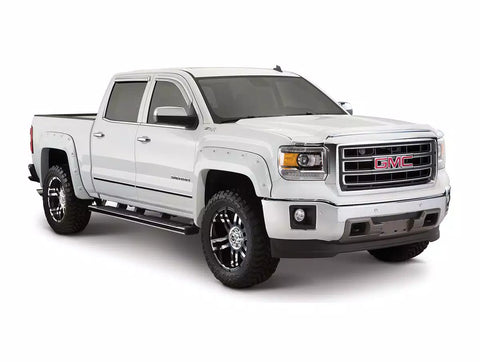 Bushwacker 40151-02 - Boss, Pocket Style® Fender Flares Front GMC Sierra 1500