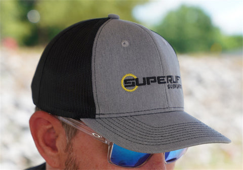 Superlift C112 Hat - Grey With Black Mesh One Size Fits All