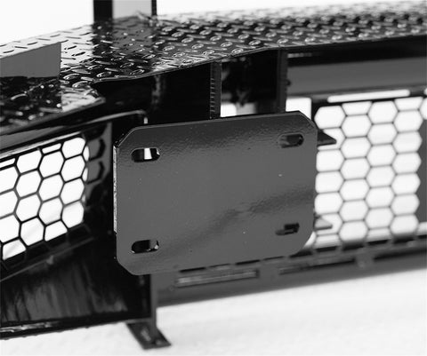 Legend Series Front Bumper; Retains Factory Tow Hooks And Factory Fog Lights;