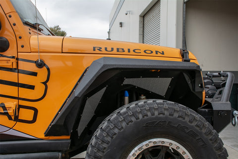 DV8 Offroad FENDB-09 07-18 Jeep JK Fender Flares Armor Front & Rear