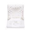 DRINK HLDR-WHT DUAL RING