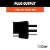 CURT MFG 56494 CUSTOM WIRING HARNESS  4-WAY FLAT O