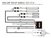 4-LAMP HARNESS KIT (2-PIN)