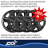 COAST2COAST IWCIMP76GBLK WS 07-18 WRANGLER GL BK 16' 5 SPK