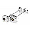 DLX DUAL SS SHORTY TRUMPET HORN 12V
