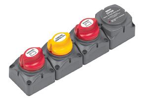 BATTERY DIST CLSTR  SINGLE ENG  HOR