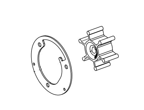 MACERATOR IMPELLER KIT