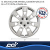 COAST2COAST IWC52316S WC 14-16 COROLLA SILVER 16' 14 SPK