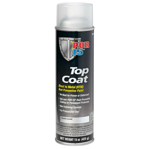 POR 15 45718 TOP COAT CLEAR - AEROSOL