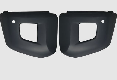 MATTE BLACK BUMPER OVERLAY WITH SEN
