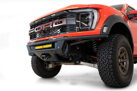 Addictive Desert Designs AC2101401NA - Ford Raptor 2022 Up Pro Bolt-On Winch Kit in Hammer Black