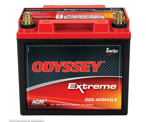 Odyssey Battery ODS-AGM42LA Battery Extreme Series Absorbed Glass Mat